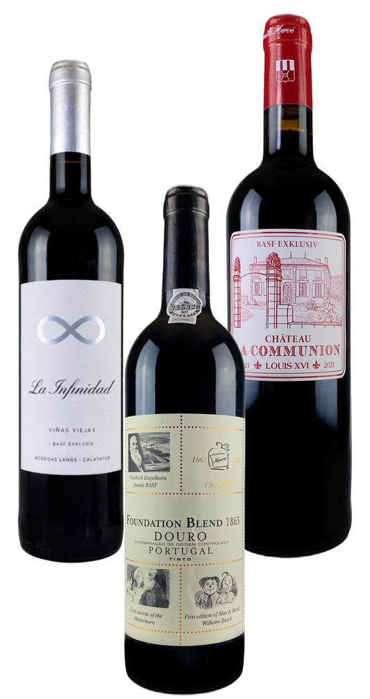 M202603HK - Red wine BASF Exklusiv wine box (12 Bottles)