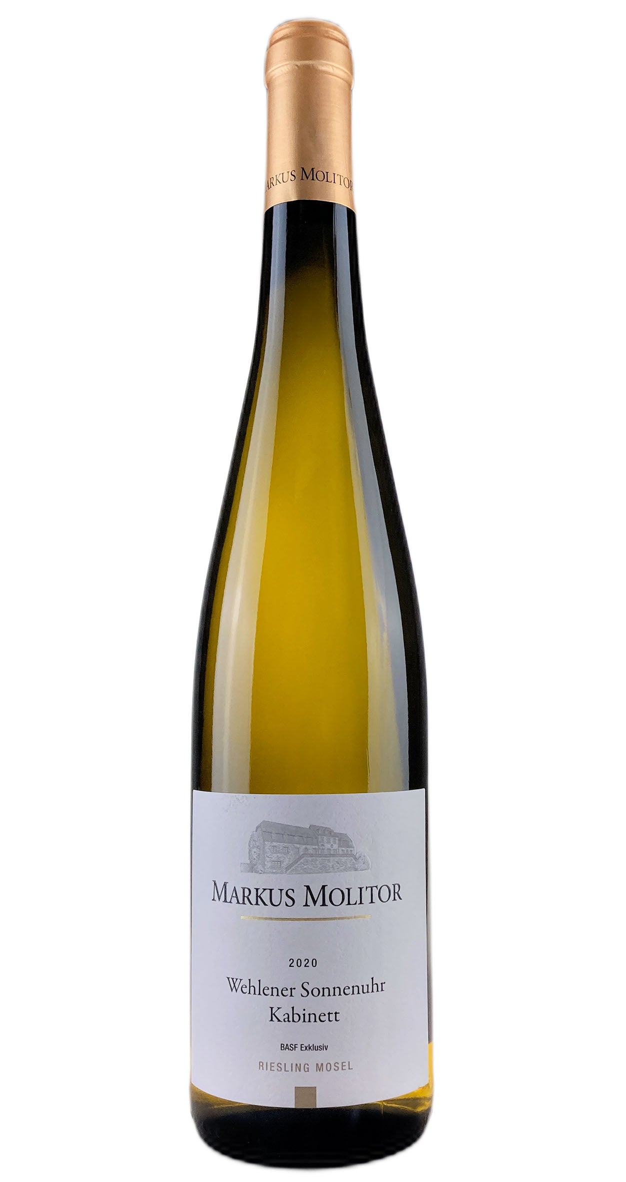 W106951HK - 2020 Wehlener Sonnenuhr Riesling Kabinett Late Release BASF Exklusiv (12 Bottles)
